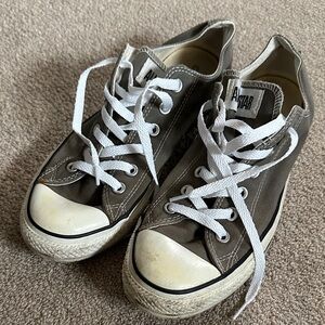 Converse Kids Sneakers in Gray and White
